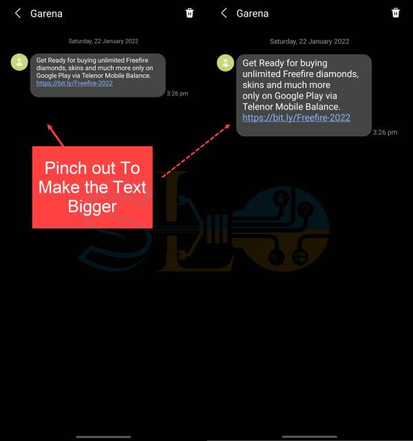 Comment changer la taille des messages texte sur Samsung S21, S21, etc. [Android 11]