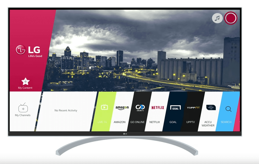 Regardez Amazon Prime sur LG Smart TV
