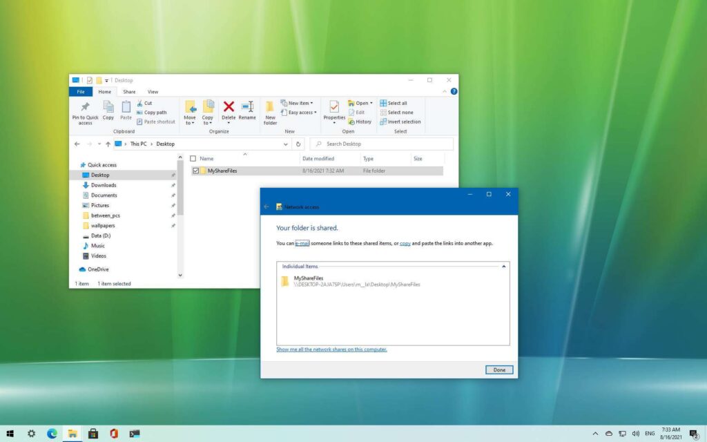 Partage de fichiers Windows 10 : Guide complet (4 méthodes)