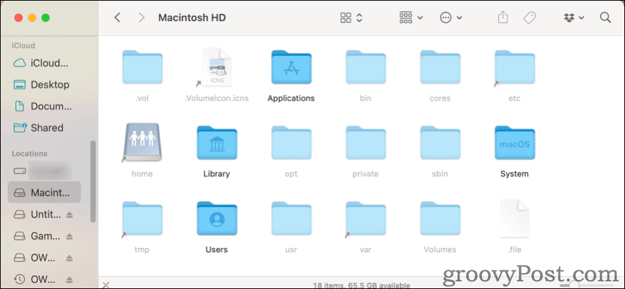 Afficher les fichiers cachés sur Mac dans le Finder