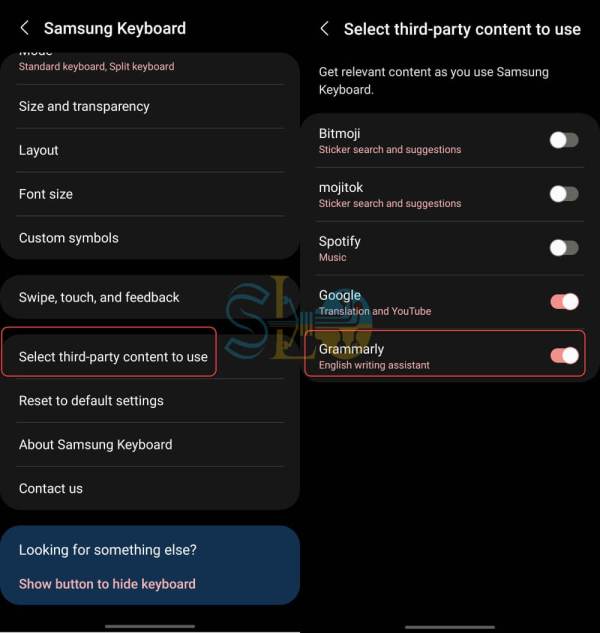 Comment utiliser la grammaire avec le clavier Samsung (One UI 4.0) Android 12
