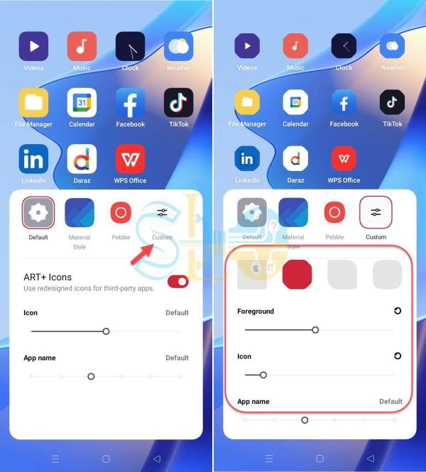 Comment changer l'icône de l'application sur les téléphones OPPO (ColorOS 11.1) Android 11