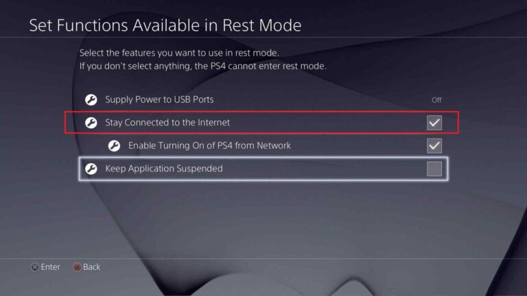 Sling TV sur PS5 activé Allumer la PS5 à partir du réseau