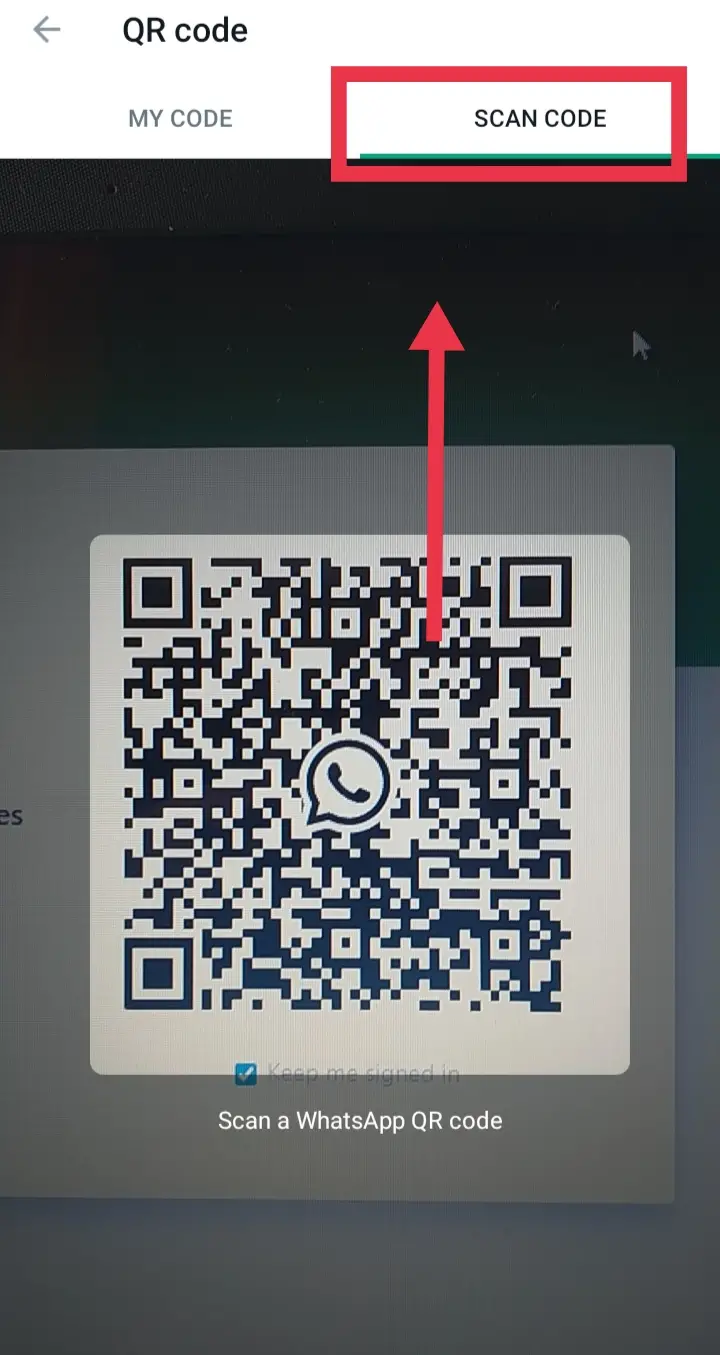 Scannez le QR Code avec votre téléphone pour connecter WhatsApp à votre ordinateur