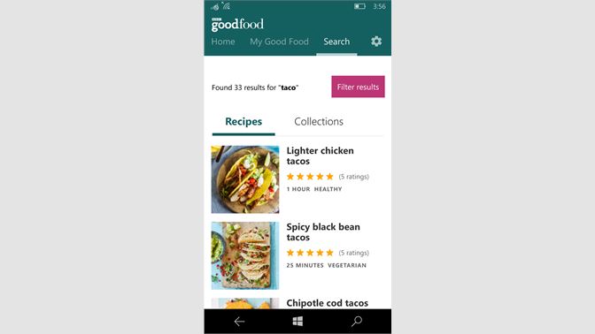 BBC Good Food - Meilleures applications de recettes pour iPhone