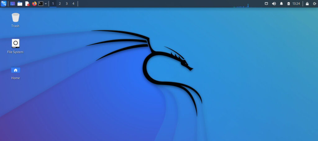 Kali Linux installé sur VirtualBox sous Windows 11