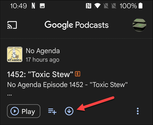 télécharger Google Podcasts