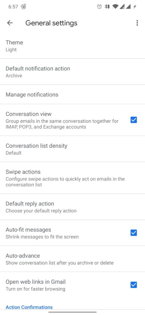 Comment activer le mode sombre de Gmail