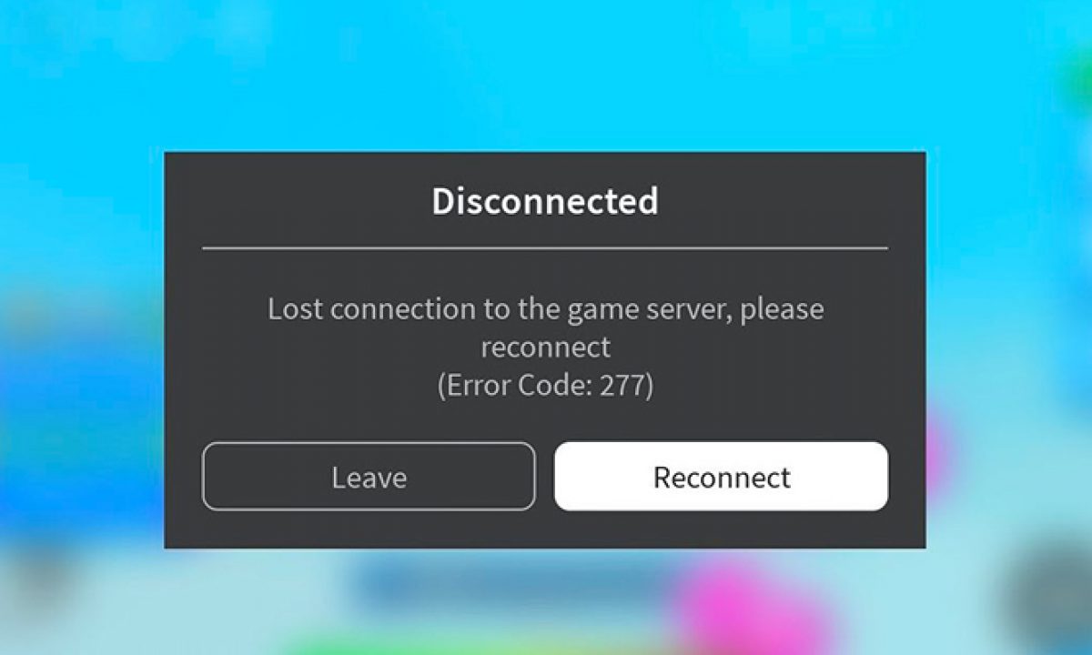 Comment réparer le code d’erreur Roblox 277