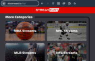 StreamEast - Site Web de streaming sportif en direct gratuit en 2022