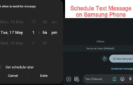 Comment programmer un message texte sur Samsung [Samsung & Google Msgs]