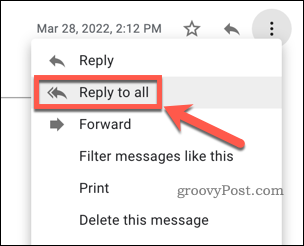 Répondre à tous dans Gmail