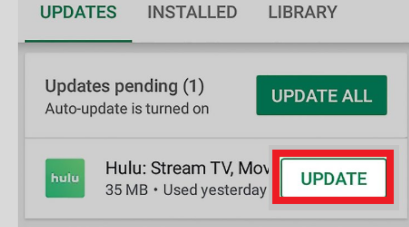 Hulu - mise à jour