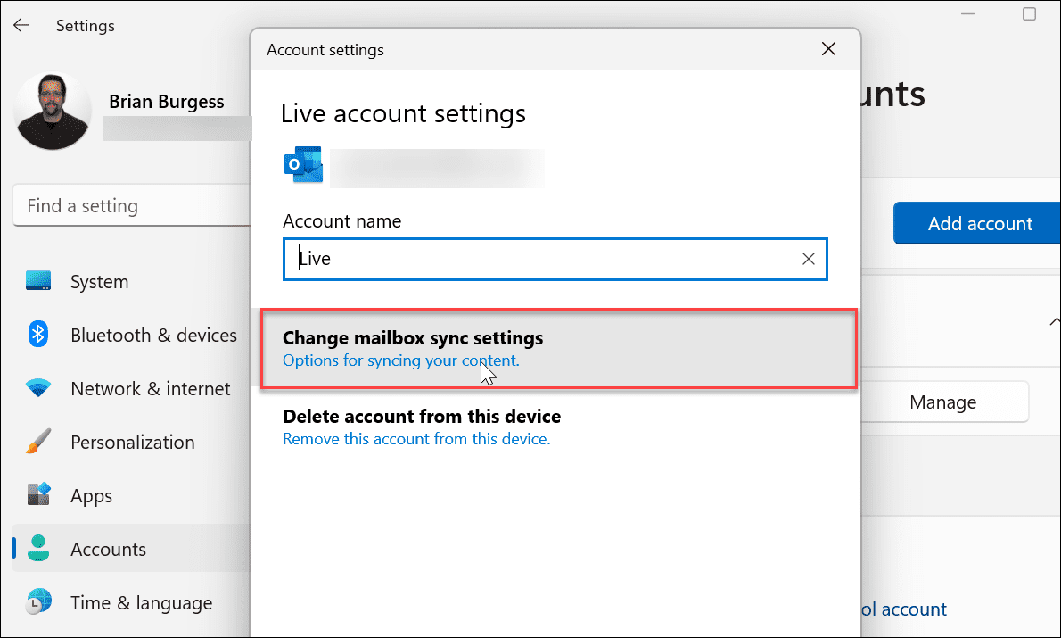 La messagerie Windows 11 ne fonctionne pas