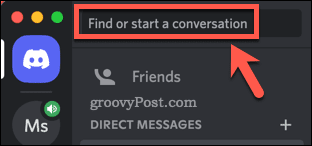 discorde démarrer la conversation