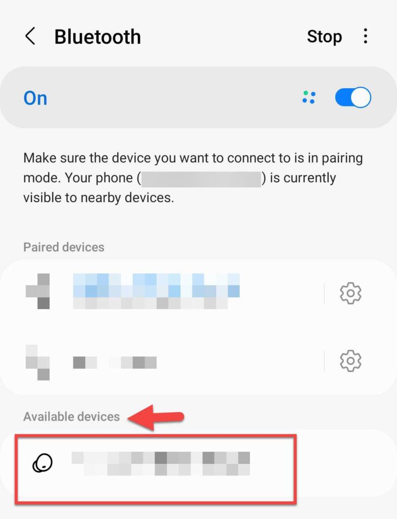 Connectez les écouteurs Nothing Ear 1 aux téléphones Android