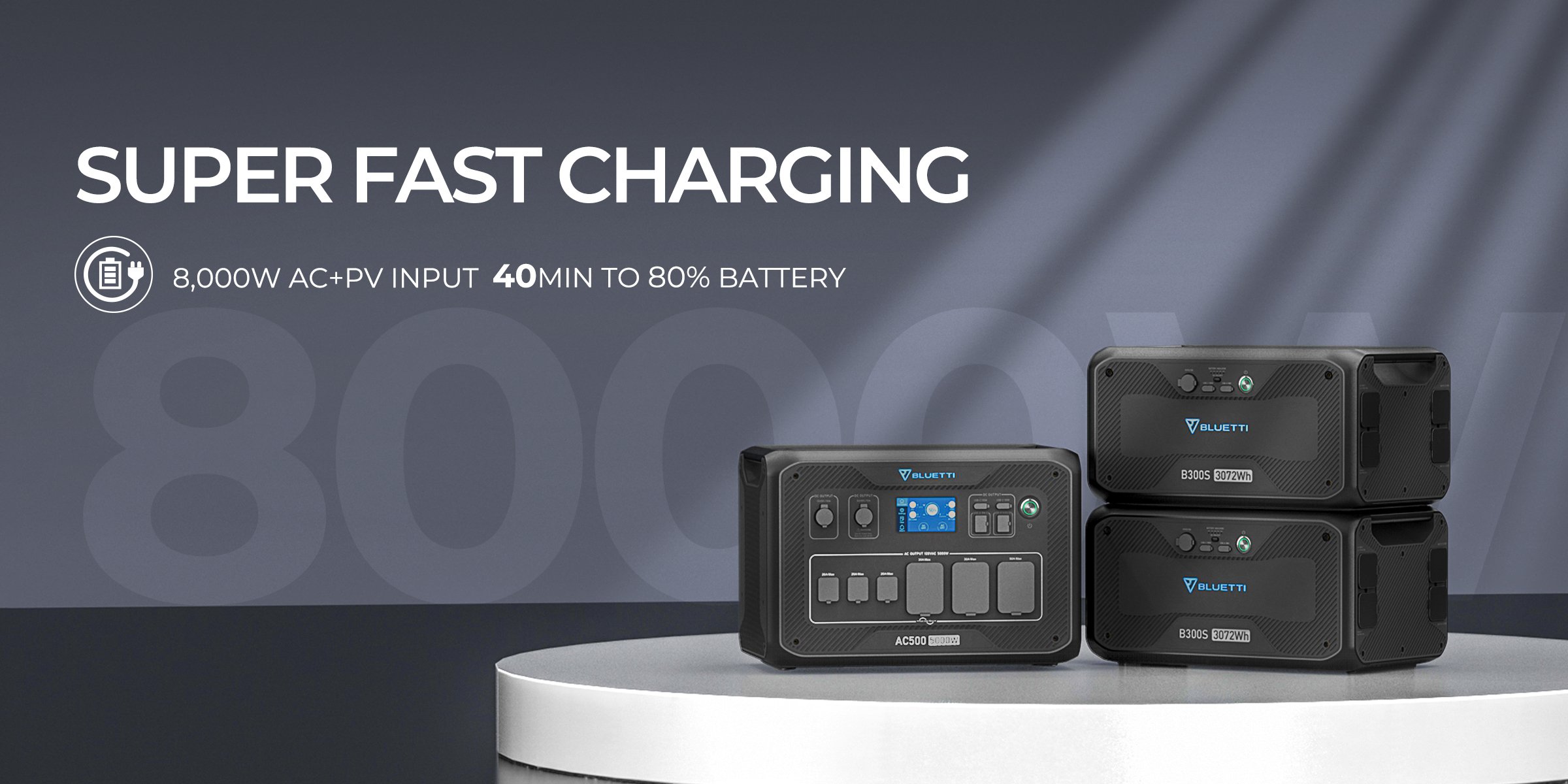 charge ultra rapide ac500s