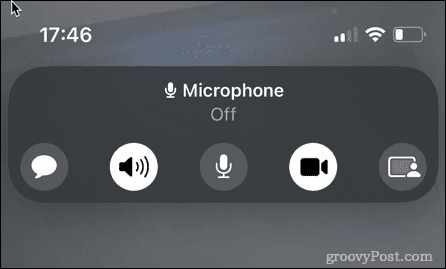 facetime audio désactivé iphone