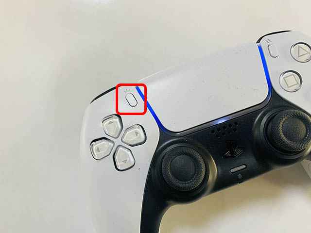   Twitch sur PS5 - Appuyez sur le bouton Créer.