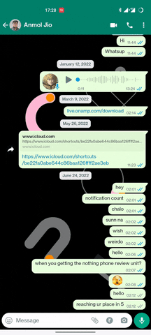 Les réactions aux messages WhatsApp prennent désormais en charge plus d'options Emoji