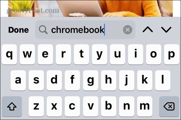 Comment rechercher un mot spécifique sur une page Web