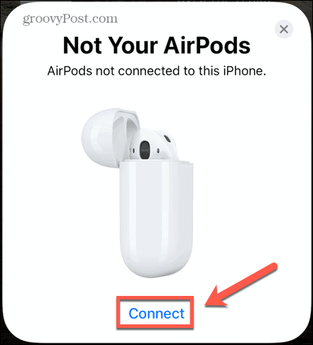 iphone connecter des airpods