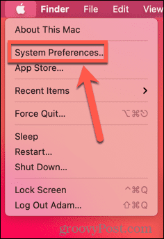 préférences système mac
