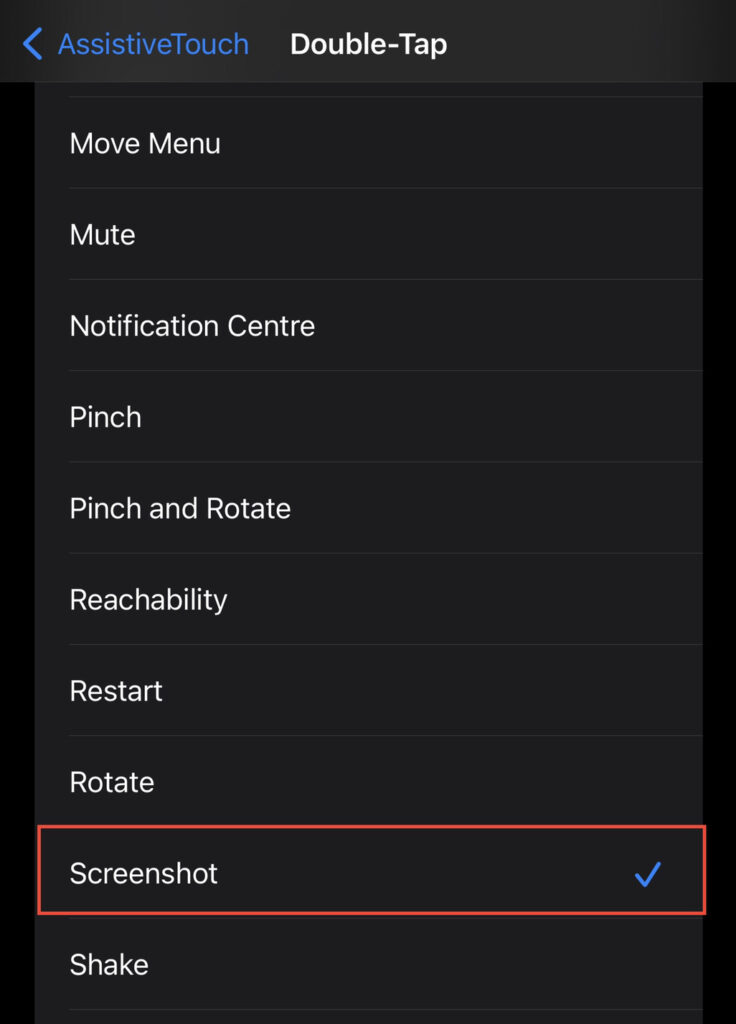 Paramètres de capture d'écran 1 5 façons de prendre une capture d'écran sur iPhone 14, 14 Pro et 14 Pro Max