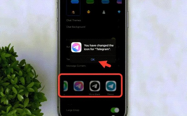Comment changer l'icône de l'application Telegram sur Android et iPhone 