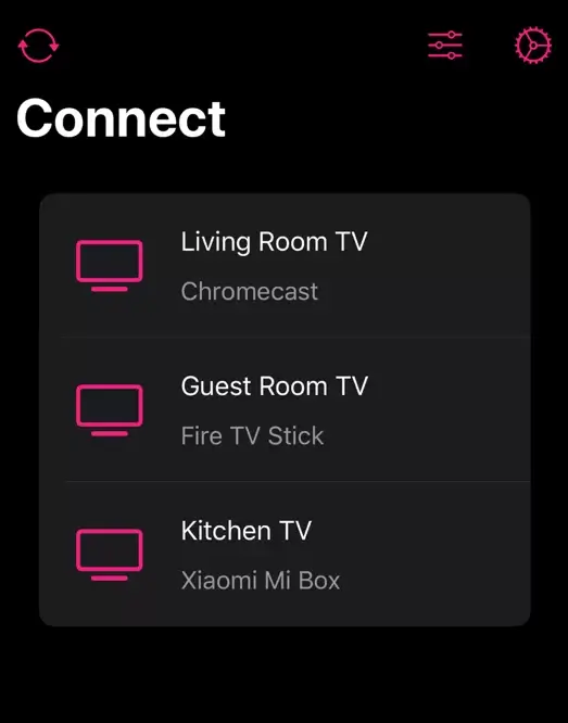 Télégramme Chromecast avec iPhone