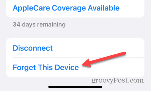 Réinitialisez vos AirPods