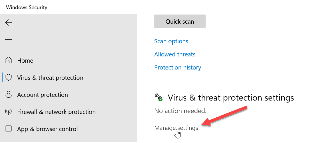 Protection antialtération activée ou désactivée sous Windows 11