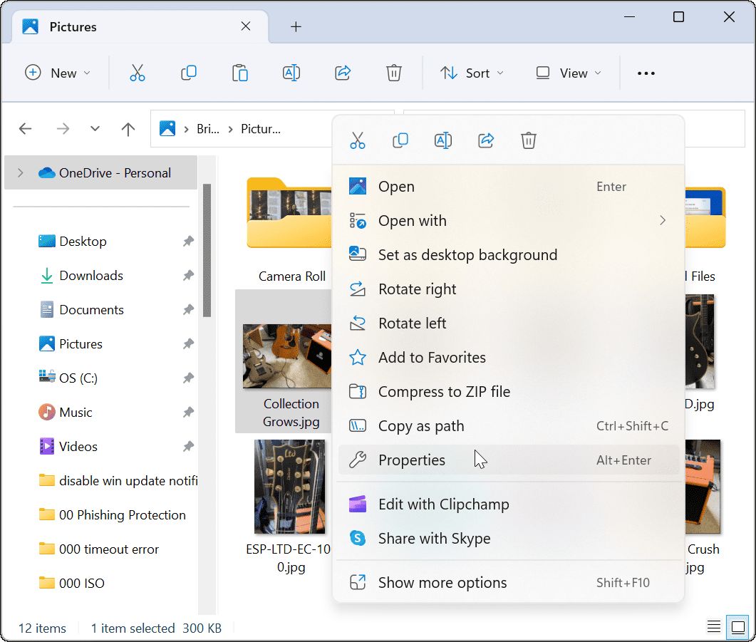 Ajouter des balises aux fichiers sur Windows 11
