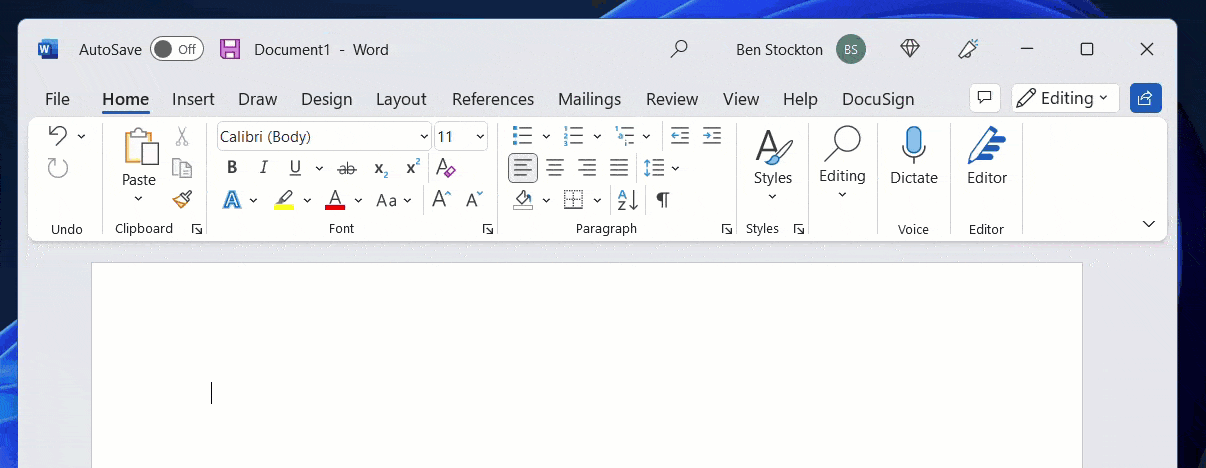Un exemple de coups de clavier répétés sur Windows 11