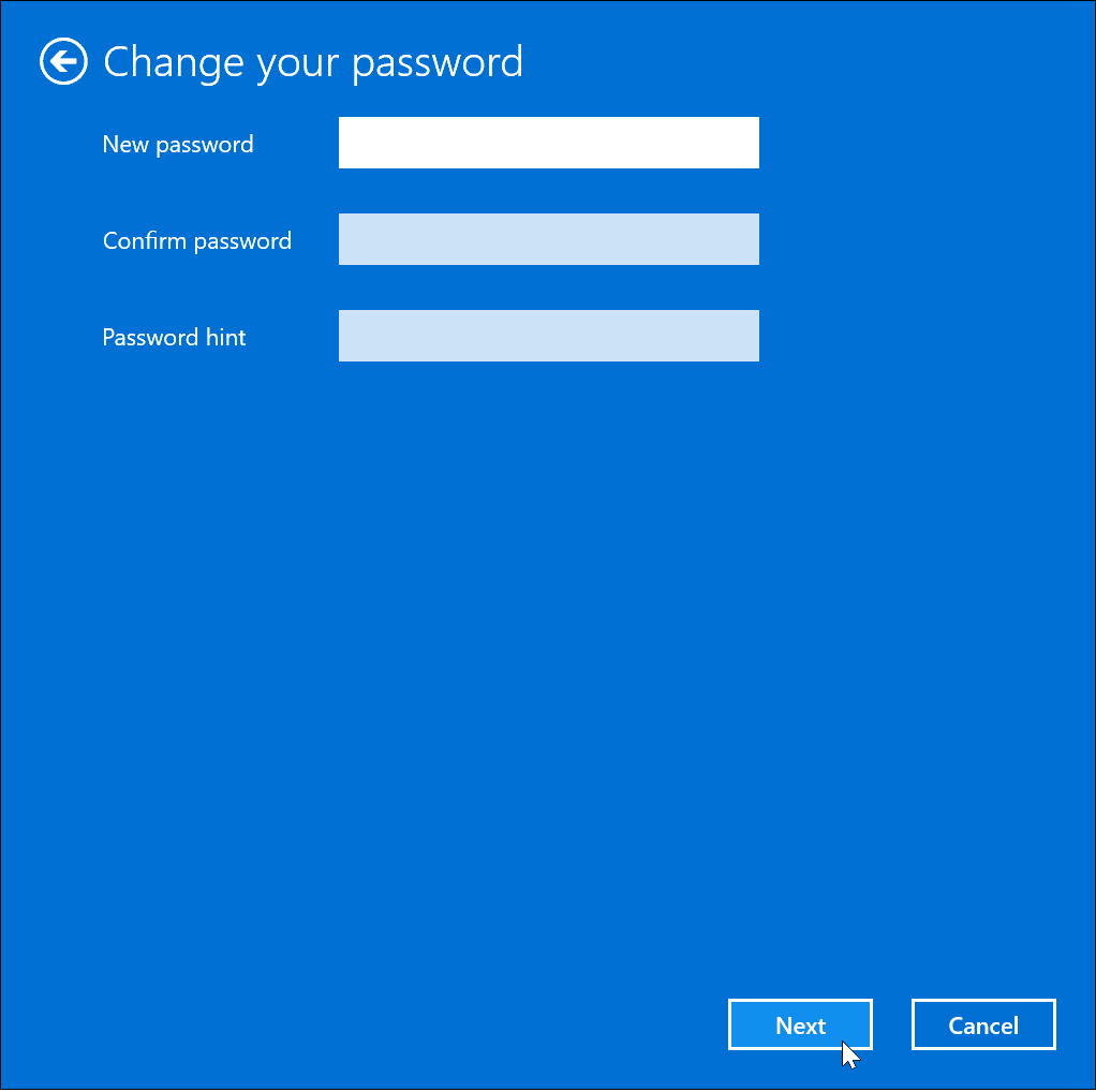 Supprimer votre mot de passe sur Windows 11