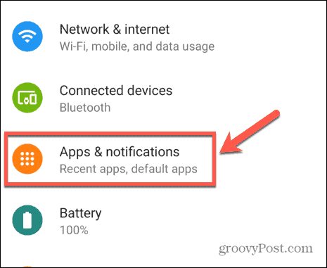 applications android et notifications