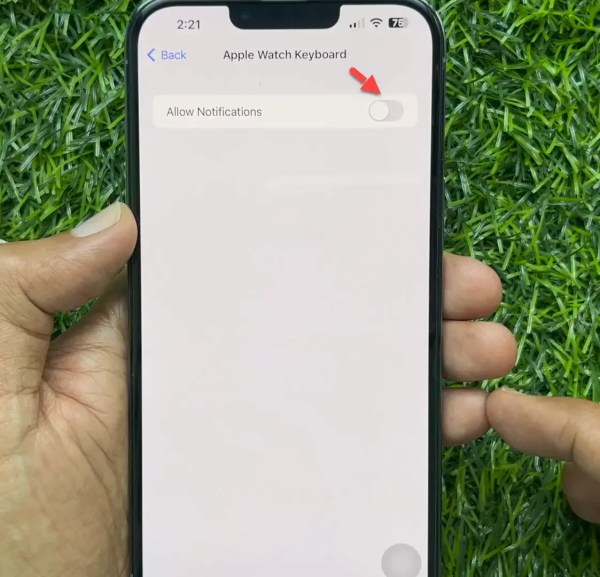 Comment arrêter la notification du clavier Apple Watch sur iPhone [iOS 16]