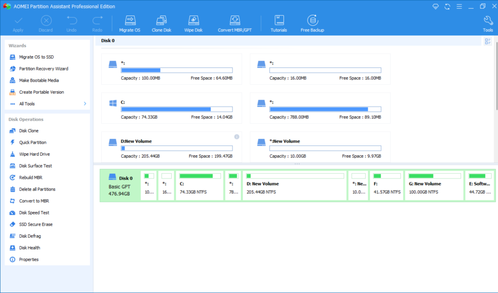 AOMEI Partition Assistant Pro Free License Key 2024 (1-Year Giveaway)