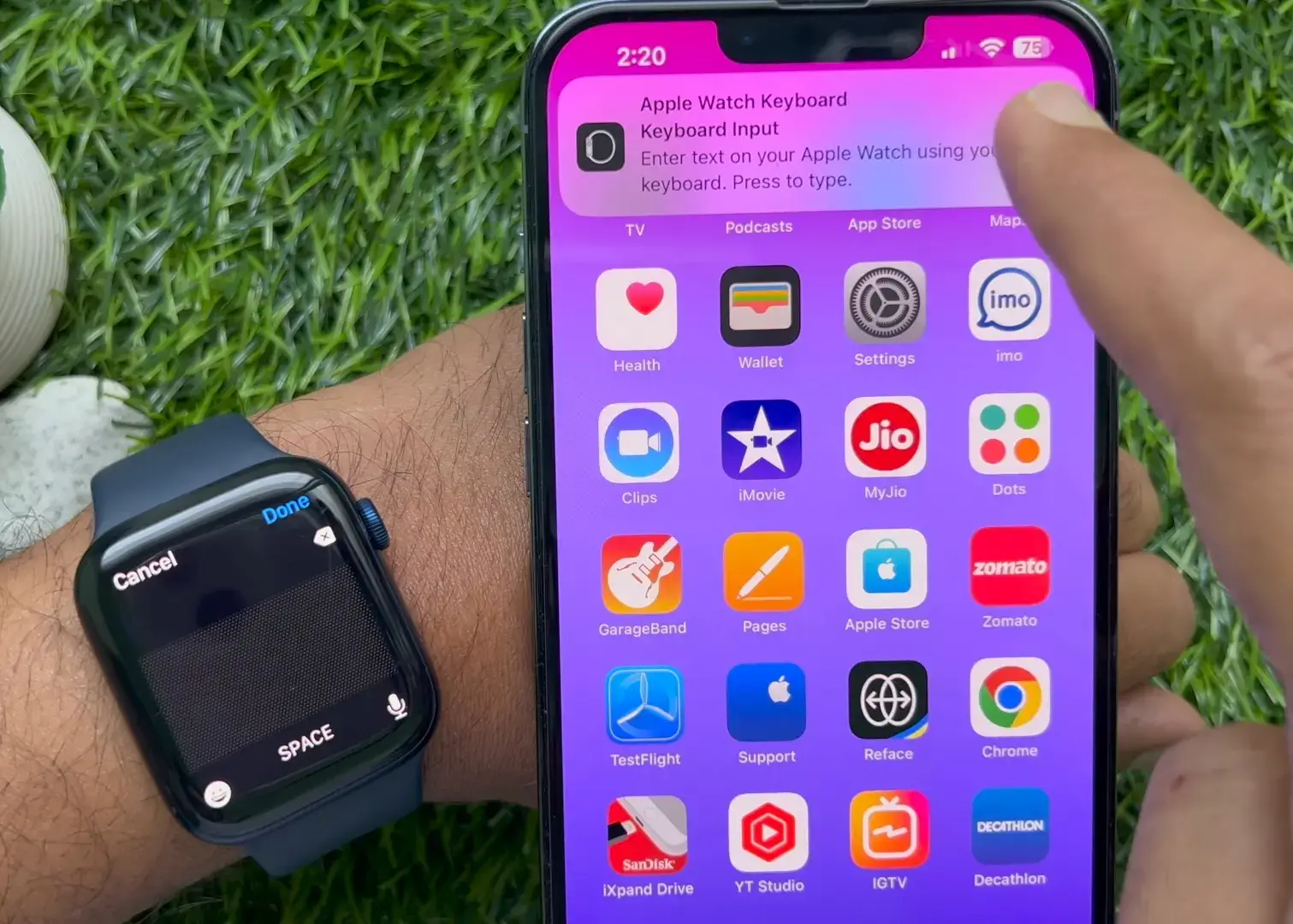 Comment arrêter la notification du clavier Apple Watch sur iPhone [iOS 16]