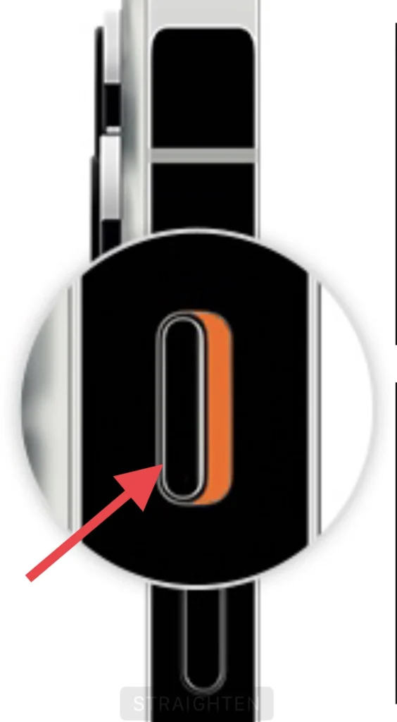 Appuyez sur "Silencieux" bouton sur le côté gauche de l'iPhone.