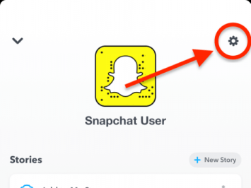 Icône Paramètres Comment épingler quelqu'un sur Snapchat