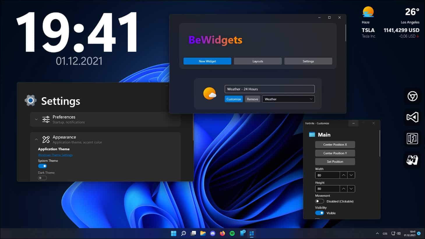 Meilleures applications pour personnaliser Windows 11