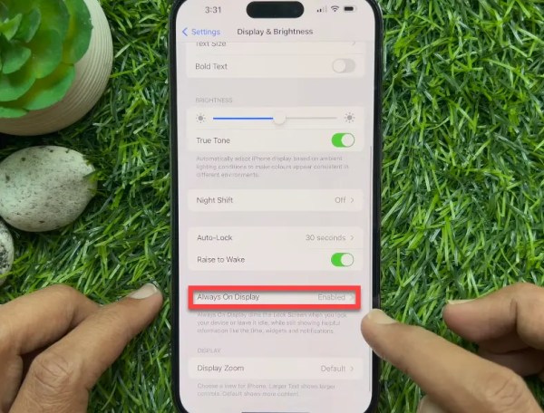 Comment masquer les notifications toujours affichées sur l'iPhone 14 Pro Max