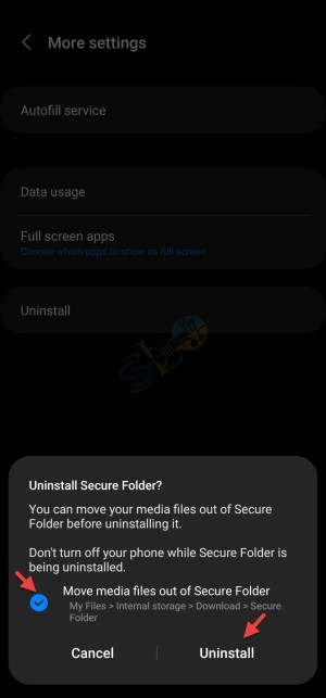 Comment désinstaller le dossier sécurisé sur Samsung Galaxy [One UI 5.0]