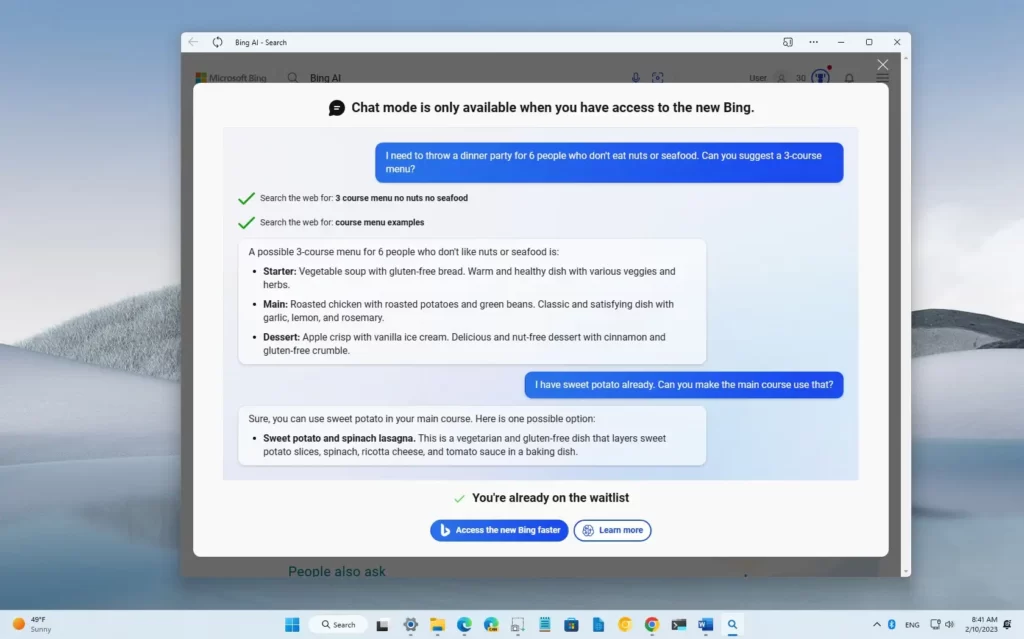 Installer Bing AI (ChatGPT) sur Windows 11 : Guide complet PWA Edge & Chrome