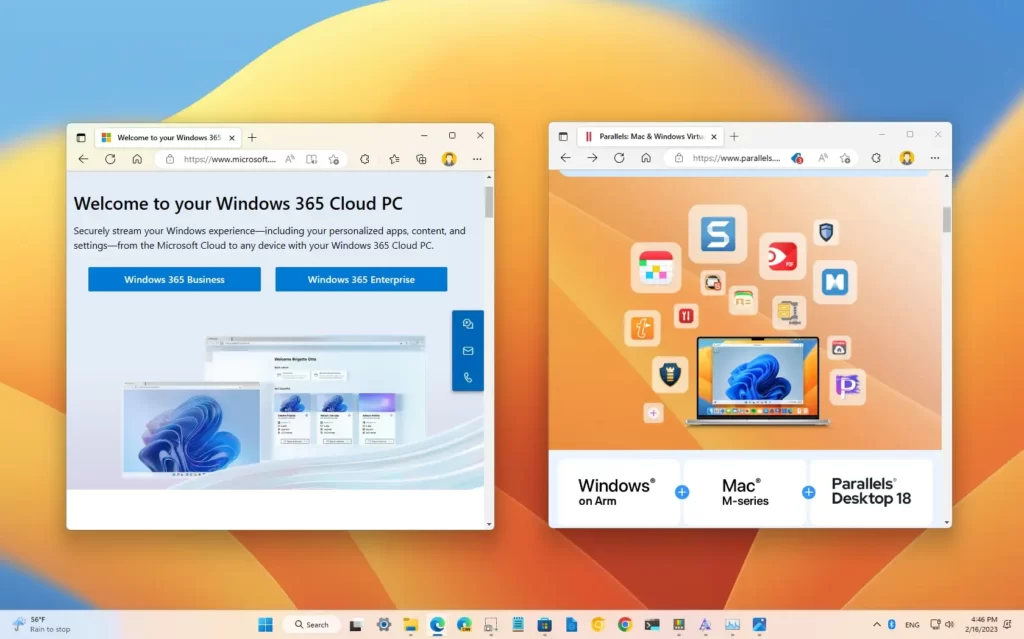 La prise en charge de Windows 11 pour les Mac Apple M2 et M1 arrive