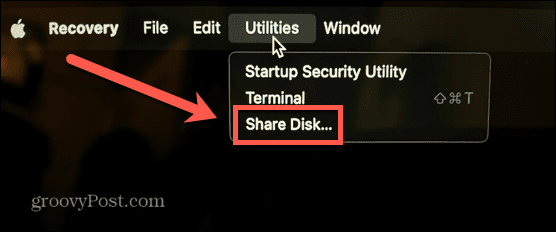 disque de partage mac