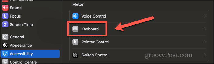 paramètres du clavier Mac paramètres du clavier Mac