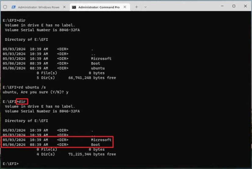 Vérifiez le gestionnaire de démarrage Linux supprimé