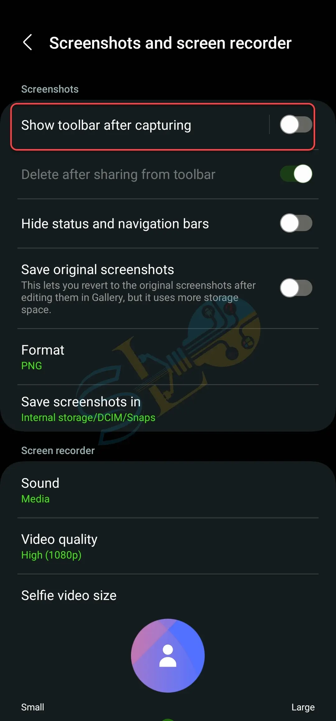 Comment désactiver l'aperçu des captures d'écran sur Samsung [Android 14]